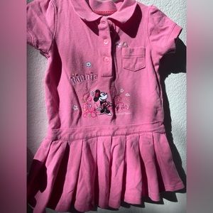Disneyland Resort kids.  Pink Minnie dress with diaper cover.  Size 24 months.